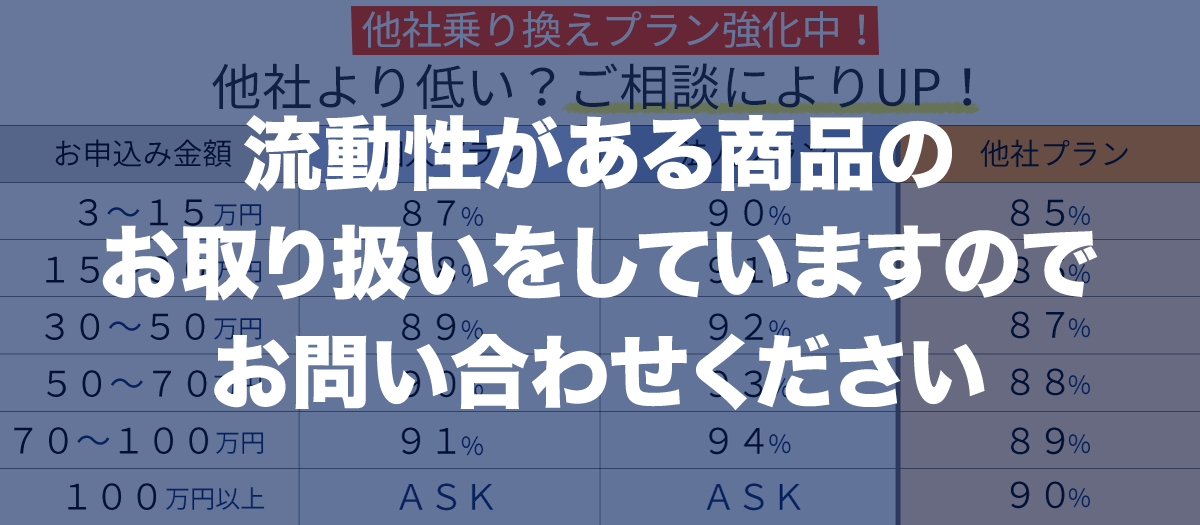 換金率表
